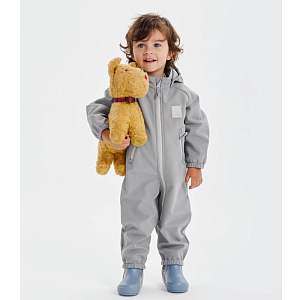 Комбинезон Leokid Софтшелл "Лило", серый